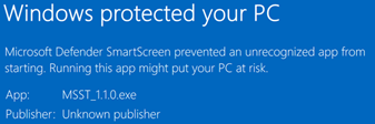 A blue screen with white text

Description automatically generated